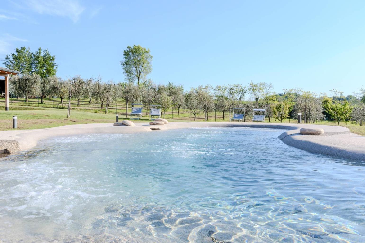 Poggio Le Crete Apartment Сояно дел Лаго Екстериор снимка