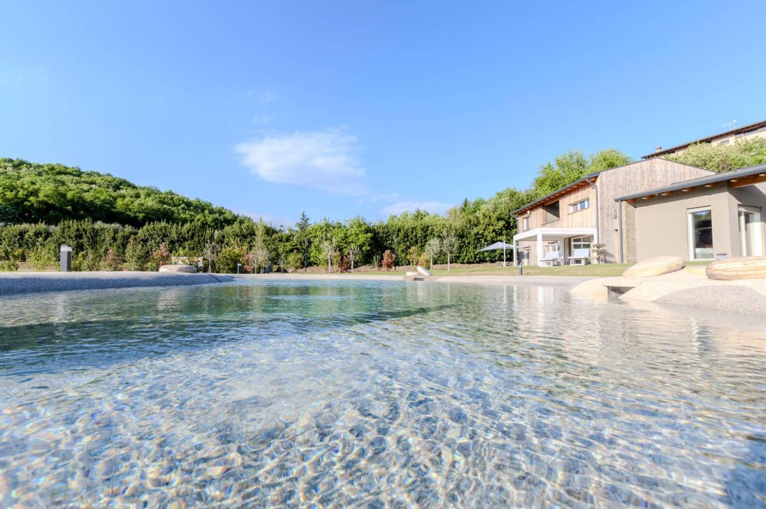 Poggio Le Crete Apartment Сояно дел Лаго Екстериор снимка