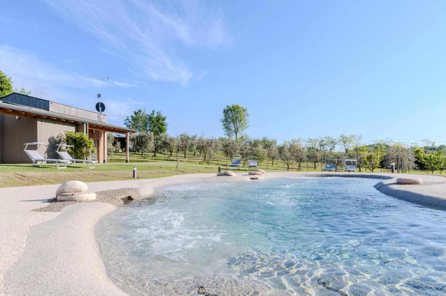 Poggio Le Crete Apartment Сояно дел Лаго Екстериор снимка